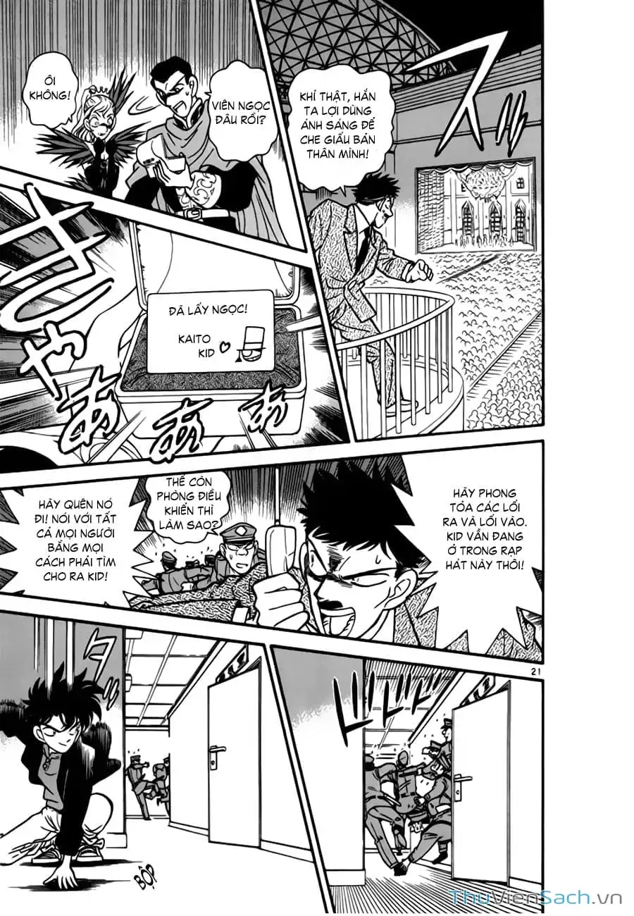 Truyện Tranh Siêu Đạo Chích Kid - Magic Kaito trang 4