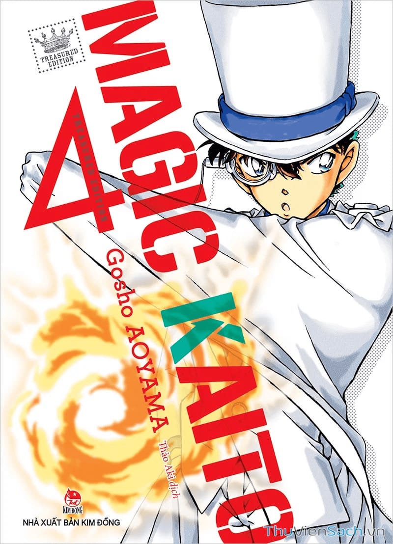 Truyện Tranh Siêu Đạo Chích Kid - Magic Kaito trang 4