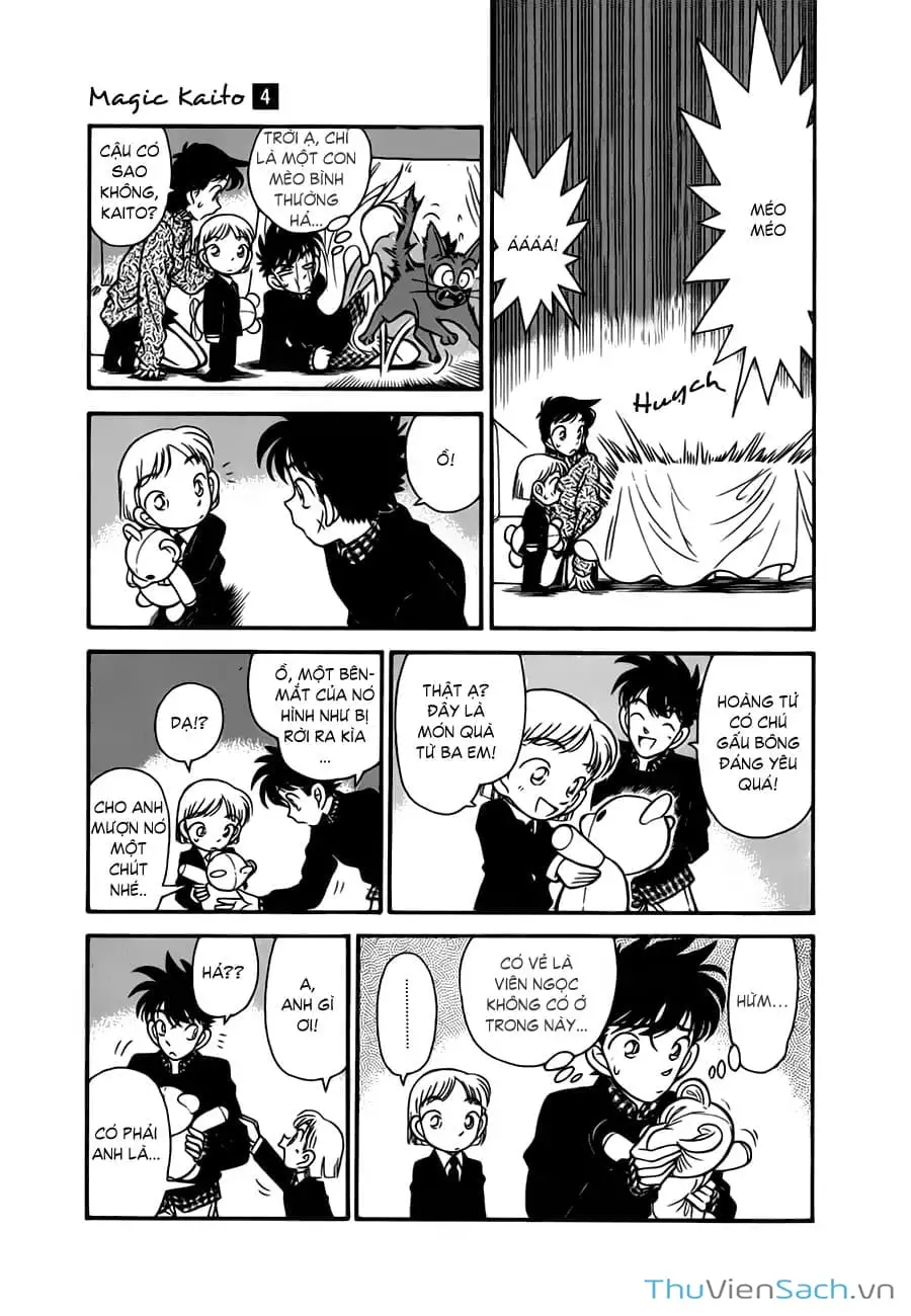 Truyện Tranh Siêu Đạo Chích Kid - Magic Kaito trang 4