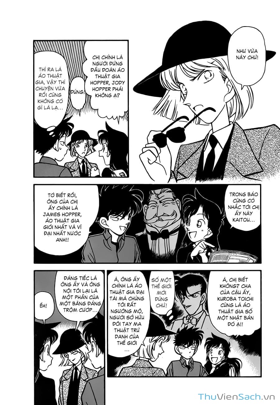 Truyện Tranh Siêu Đạo Chích Kid - Magic Kaito trang 4