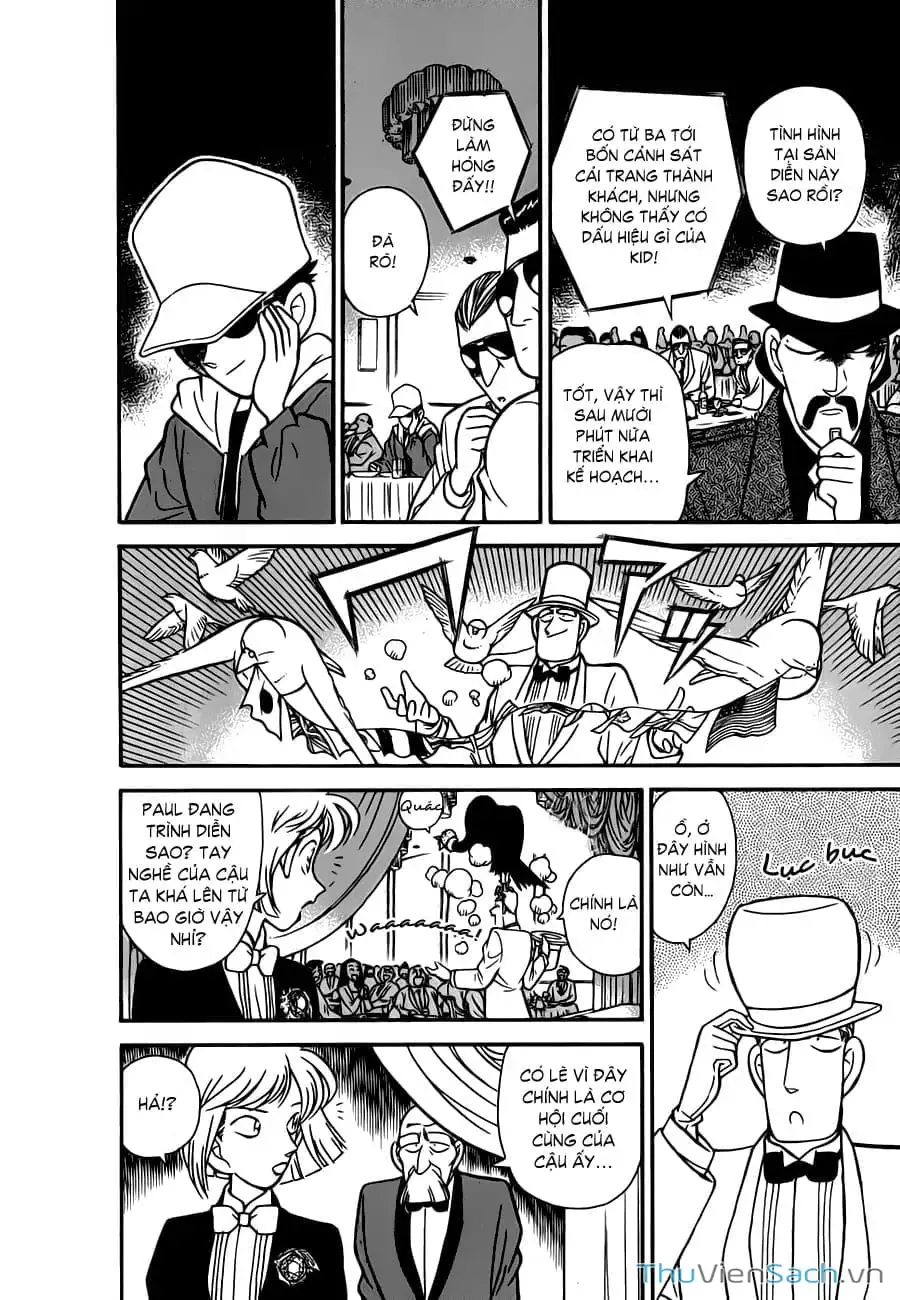 Truyện Tranh Siêu Đạo Chích Kid - Magic Kaito trang 4