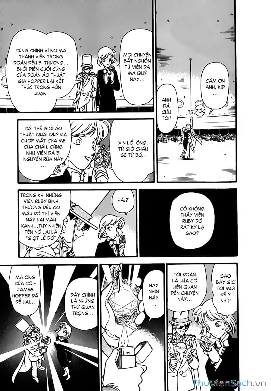 Truyện Tranh Siêu Đạo Chích Kid - Magic Kaito trang 4