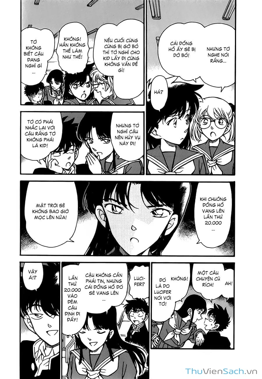 Truyện Tranh Siêu Đạo Chích Kid - Magic Kaito trang 4