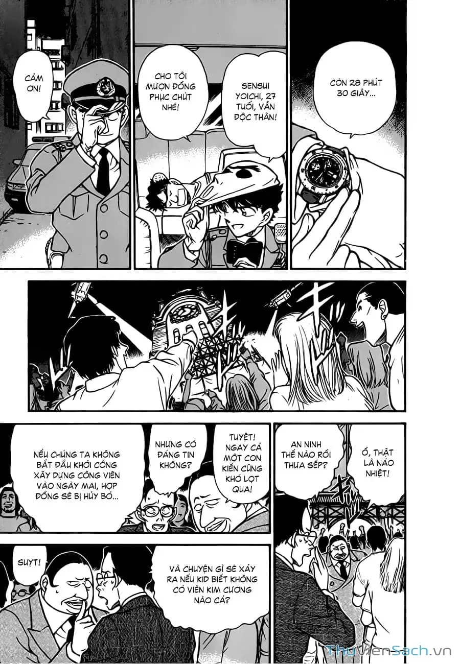 Truyện Tranh Siêu Đạo Chích Kid - Magic Kaito trang 4