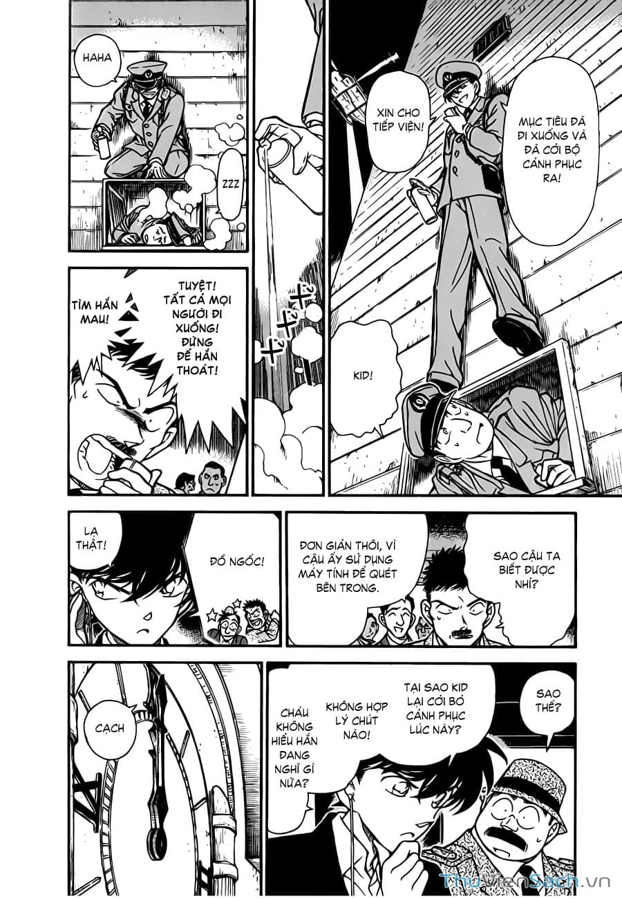 Truyện Tranh Siêu Đạo Chích Kid - Magic Kaito trang 4