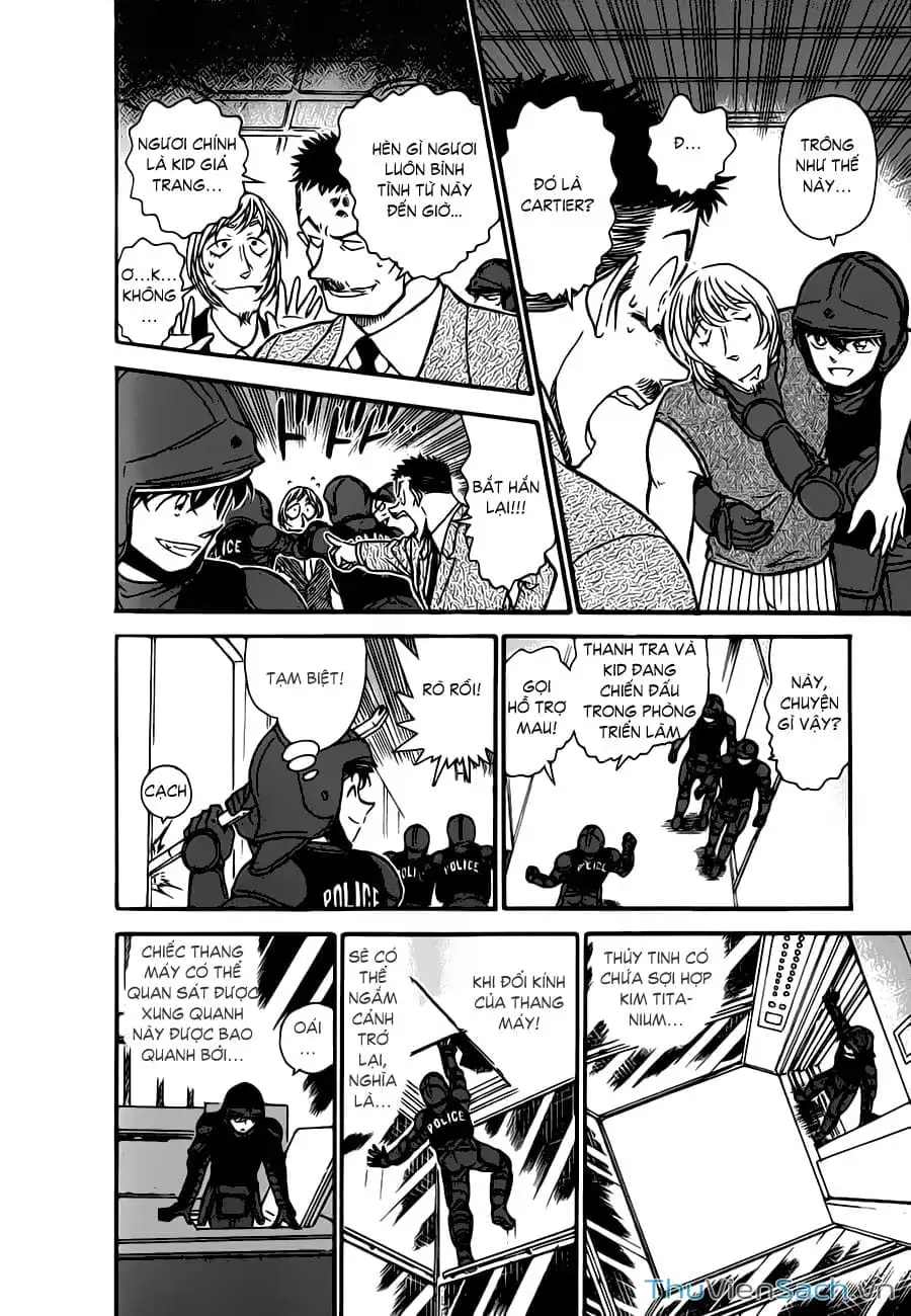 Truyện Tranh Siêu Đạo Chích Kid - Magic Kaito trang 4