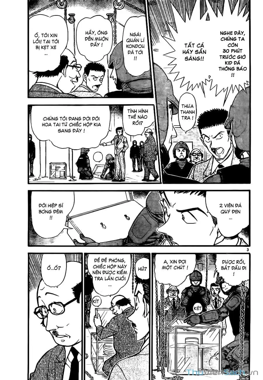 Truyện Tranh Siêu Đạo Chích Kid - Magic Kaito trang 4