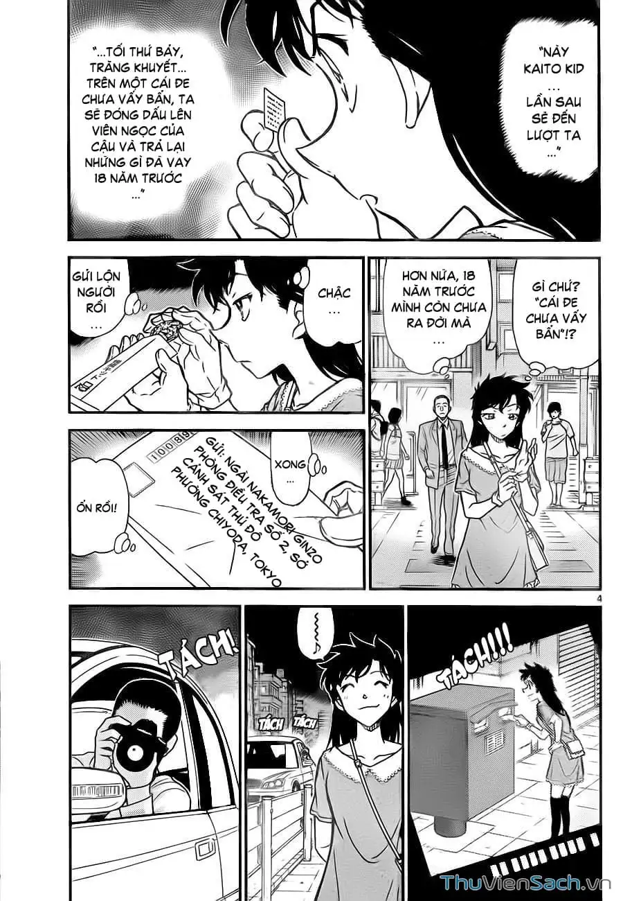 Truyện Tranh Siêu Đạo Chích Kid - Magic Kaito trang 4
