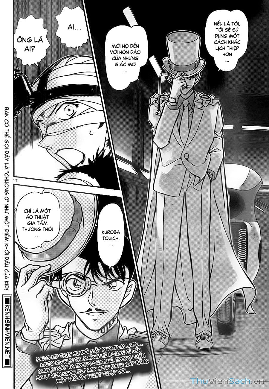 Truyện Tranh Siêu Đạo Chích Kid - Magic Kaito trang 4