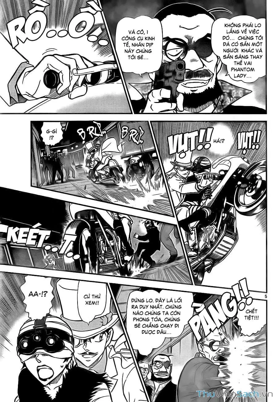 Truyện Tranh Siêu Đạo Chích Kid - Magic Kaito trang 4