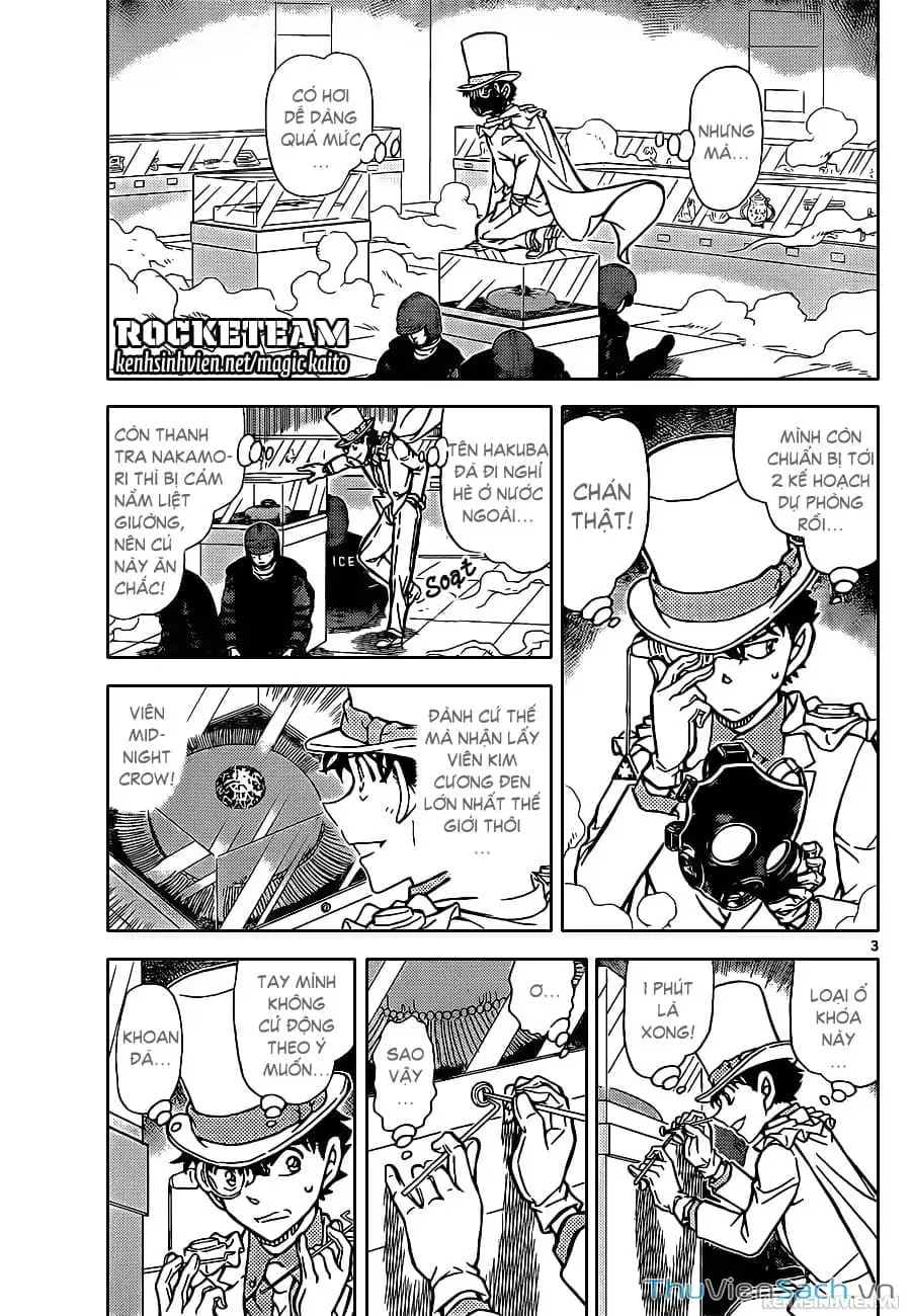 Truyện Tranh Siêu Đạo Chích Kid - Magic Kaito trang 4