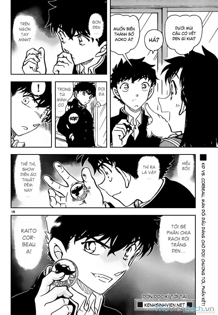Truyện Tranh Siêu Đạo Chích Kid - Magic Kaito trang 4