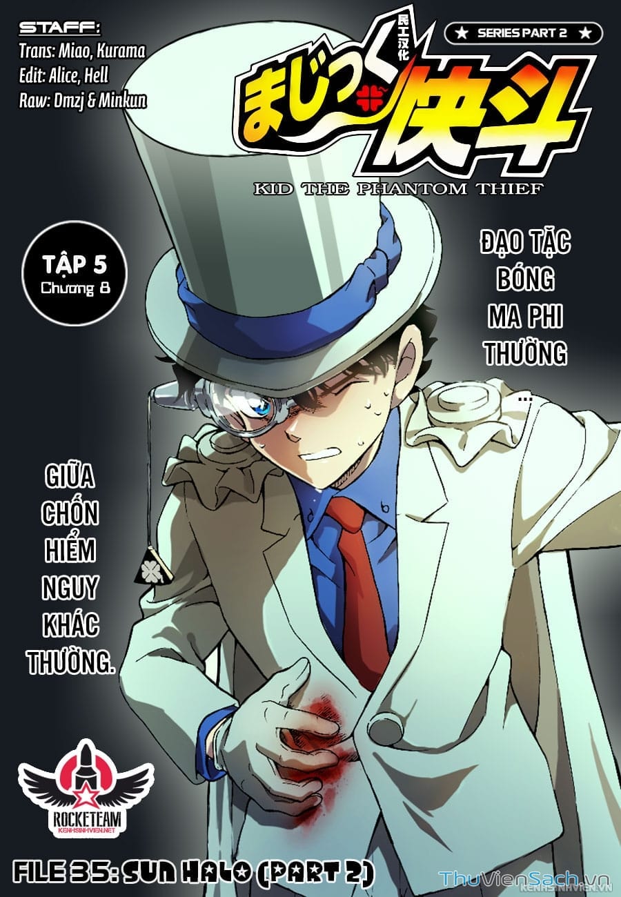 Truyện Tranh Siêu Đạo Chích Kid - Magic Kaito trang 813