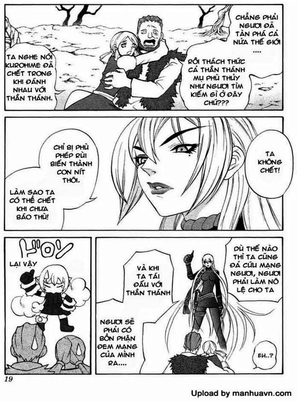 Truyện Tranh Phù Thủy Phép Thuật - Mahou Tsukai Kurohime trang 5