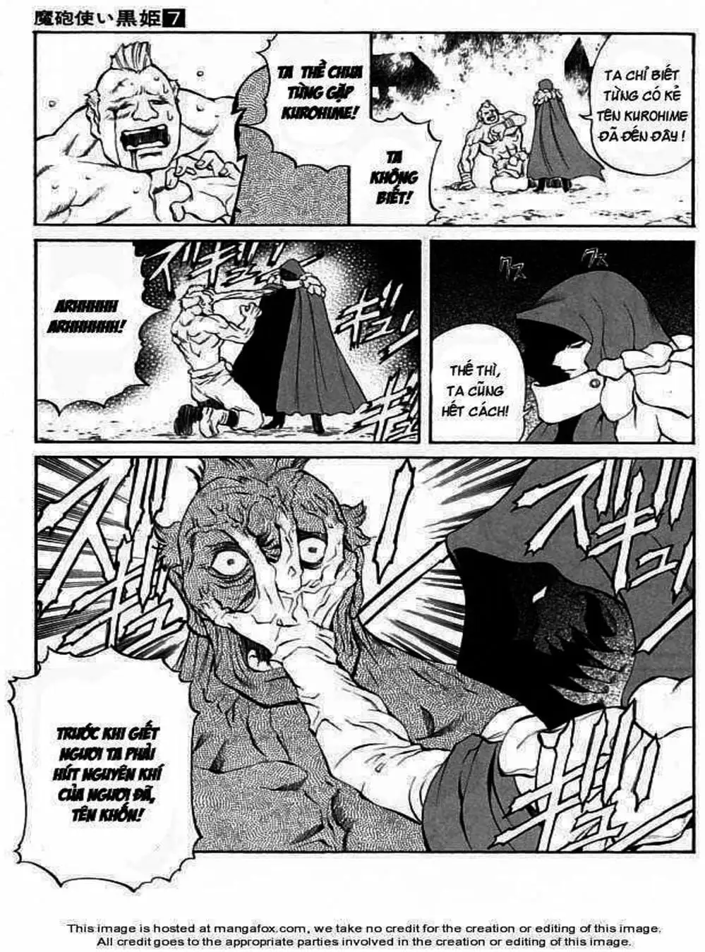 Truyện Tranh Phù Thủy Phép Thuật - Mahou Tsukai Kurohime trang 5