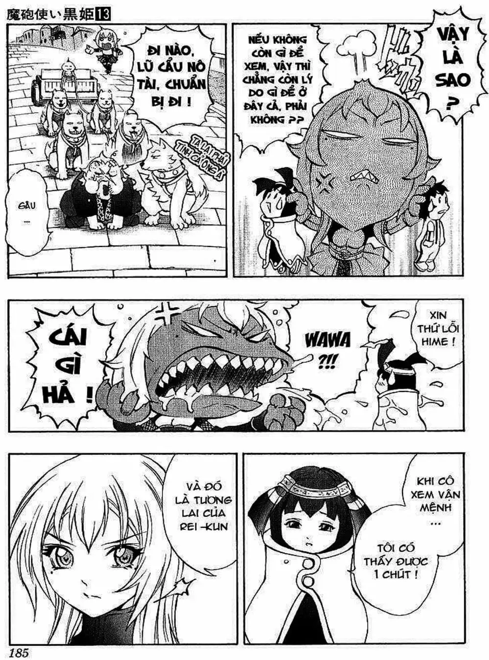 Truyện Tranh Phù Thủy Phép Thuật - Mahou Tsukai Kurohime trang 5