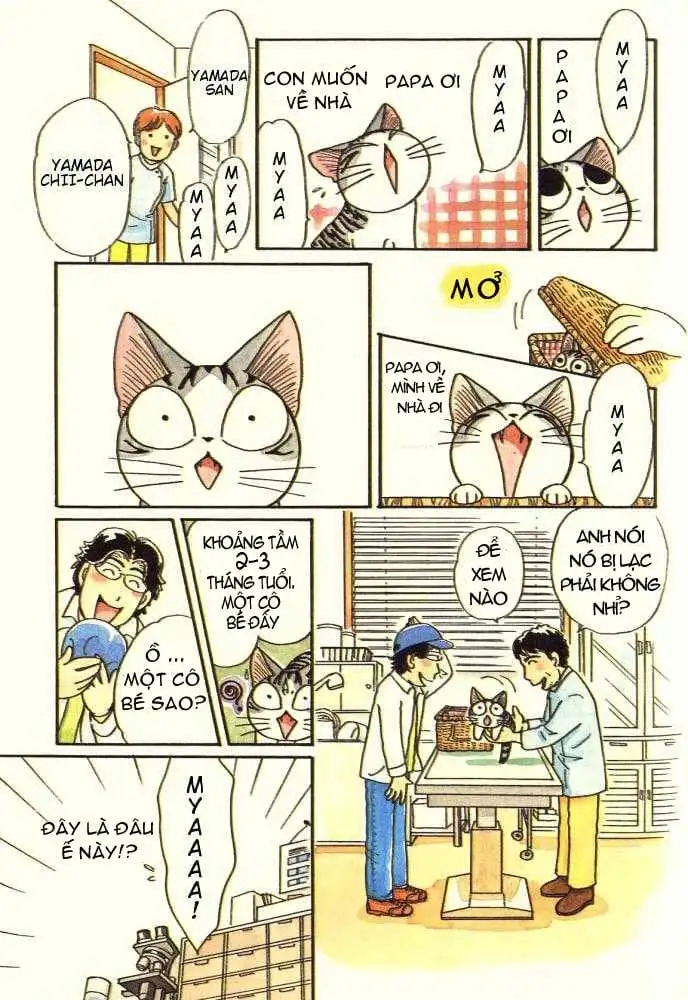 Truyện Tranh Mái Ấm Của Chi - Chii’s Sweet Home trang 3