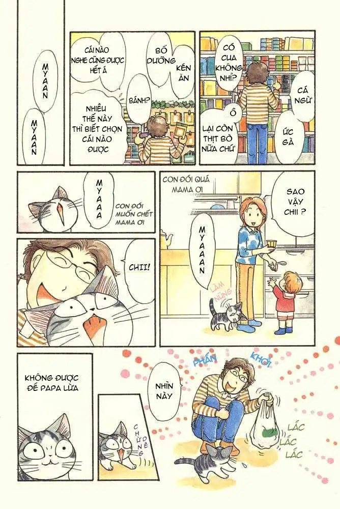 Truyện Tranh Mái Ấm Của Chi - Chii’s Sweet Home trang 3