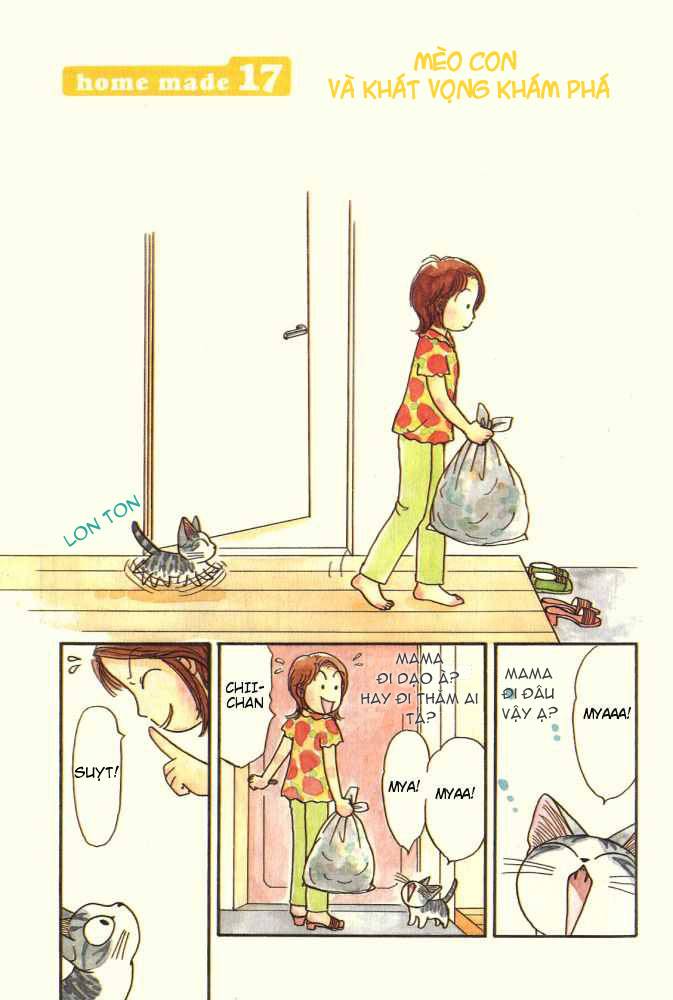 Truyện Tranh Mái Ấm Của Chi - Chii’s Sweet Home trang 3