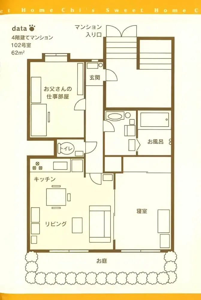 Truyện Tranh Mái Ấm Của Chi - Chii’s Sweet Home trang 3