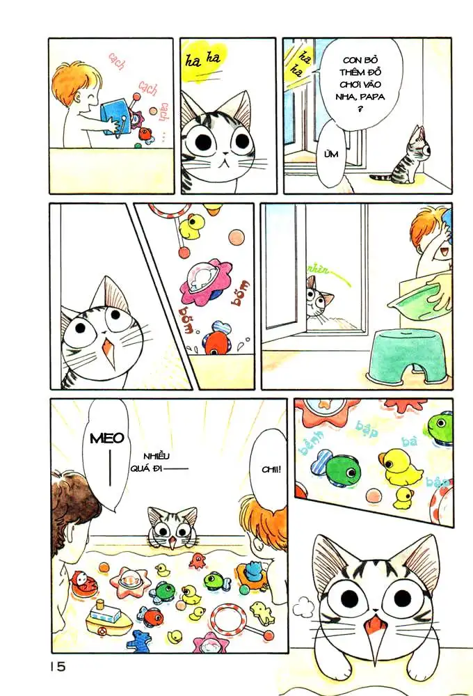 Truyện Tranh Mái Ấm Của Chi - Chii’s Sweet Home trang 3