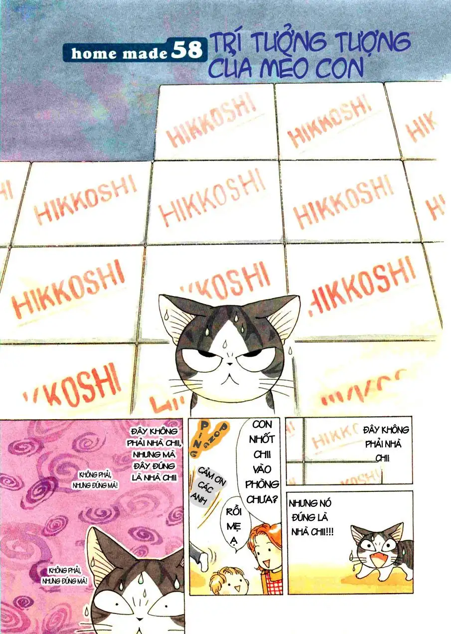 Truyện Tranh Mái Ấm Của Chi - Chii’s Sweet Home trang 3
