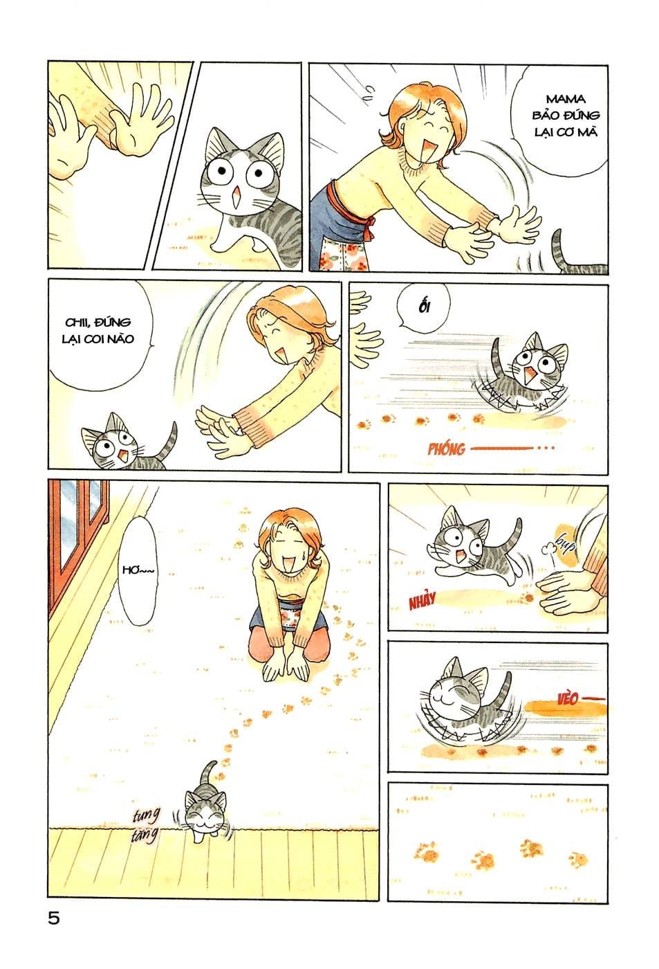 Truyện Tranh Mái Ấm Của Chi - Chii’s Sweet Home trang 3