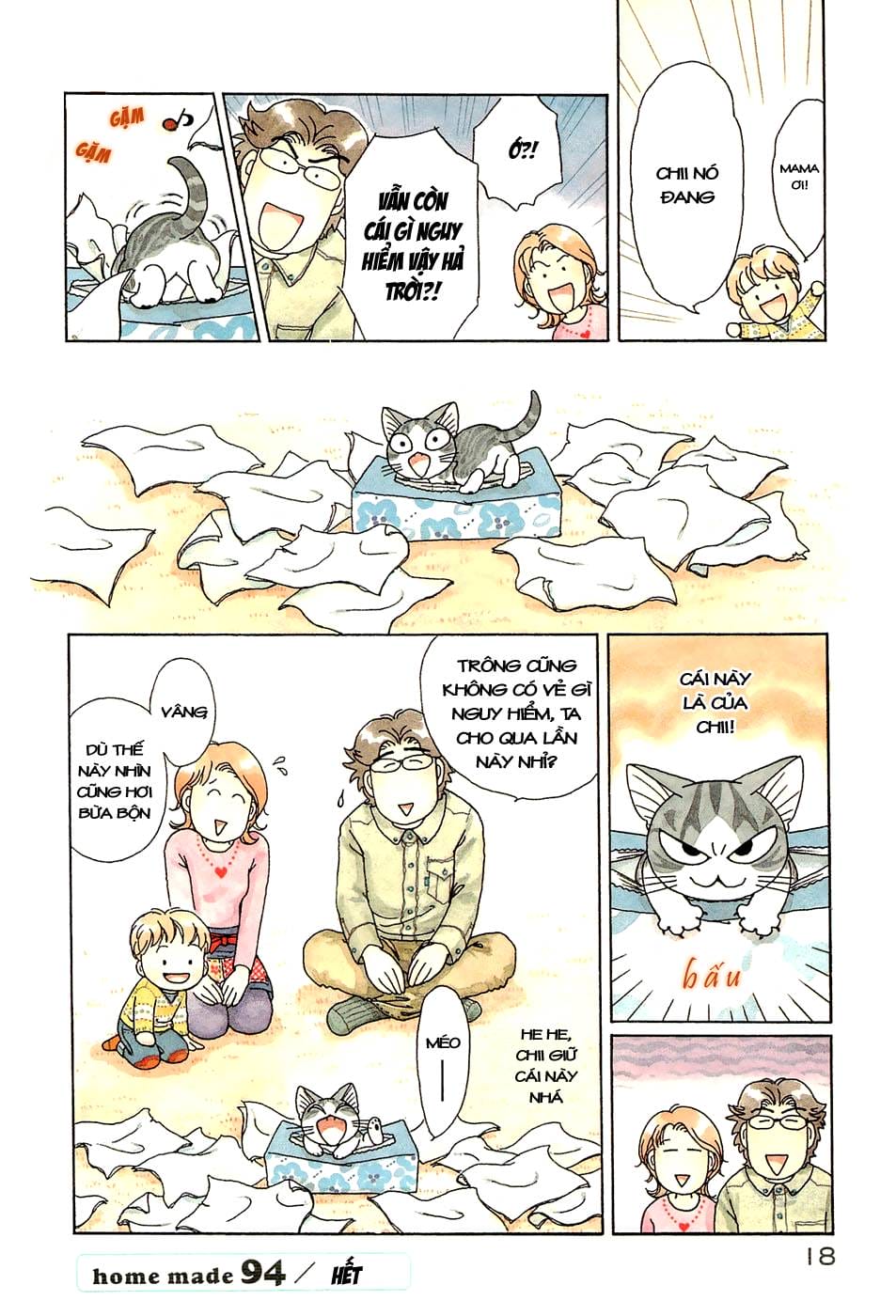 Truyện Tranh Mái Ấm Của Chi - Chii’s Sweet Home trang 3