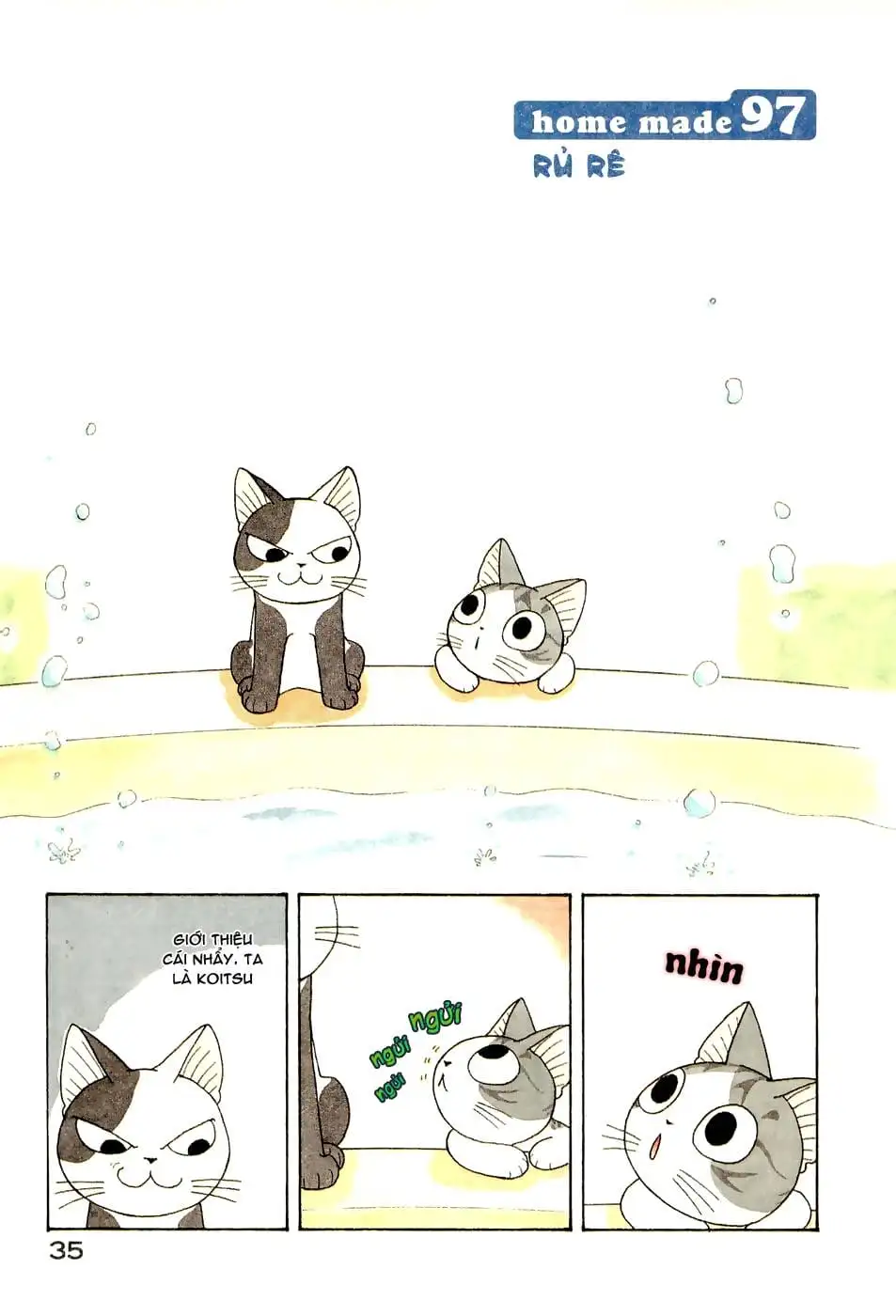 Truyện Tranh Mái Ấm Của Chi - Chii’s Sweet Home trang 3