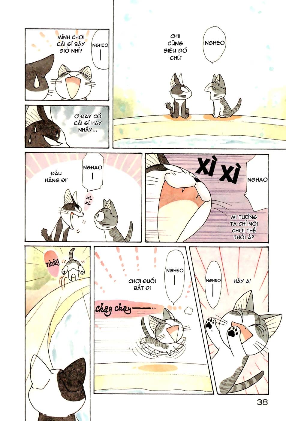 Truyện Tranh Mái Ấm Của Chi - Chii’s Sweet Home trang 3