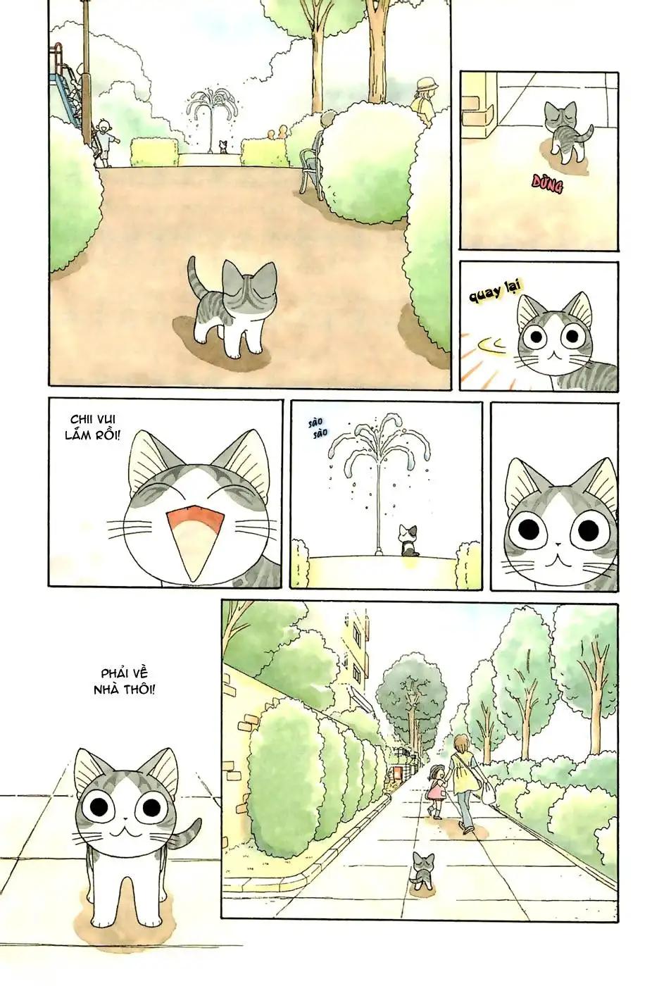 Truyện Tranh Mái Ấm Của Chi - Chii’s Sweet Home trang 3