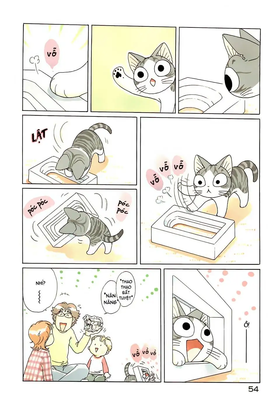 Truyện Tranh Mái Ấm Của Chi - Chii’s Sweet Home trang 3