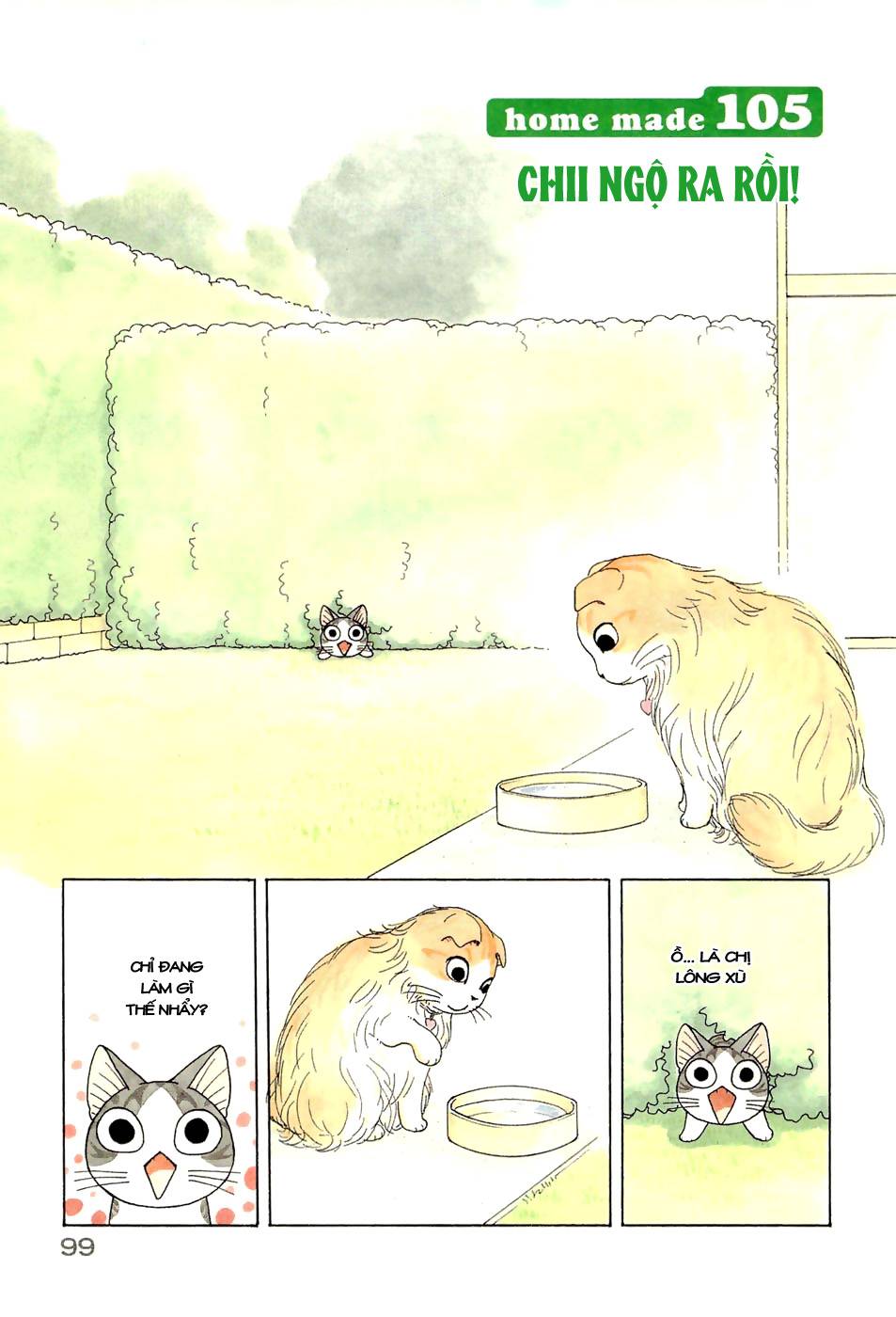 Truyện Tranh Mái Ấm Của Chi - Chii’s Sweet Home trang 3