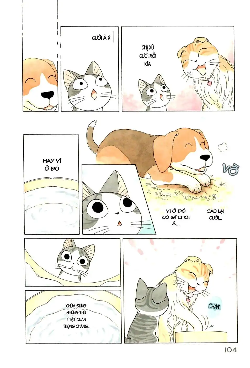 Truyện Tranh Mái Ấm Của Chi - Chii’s Sweet Home trang 3