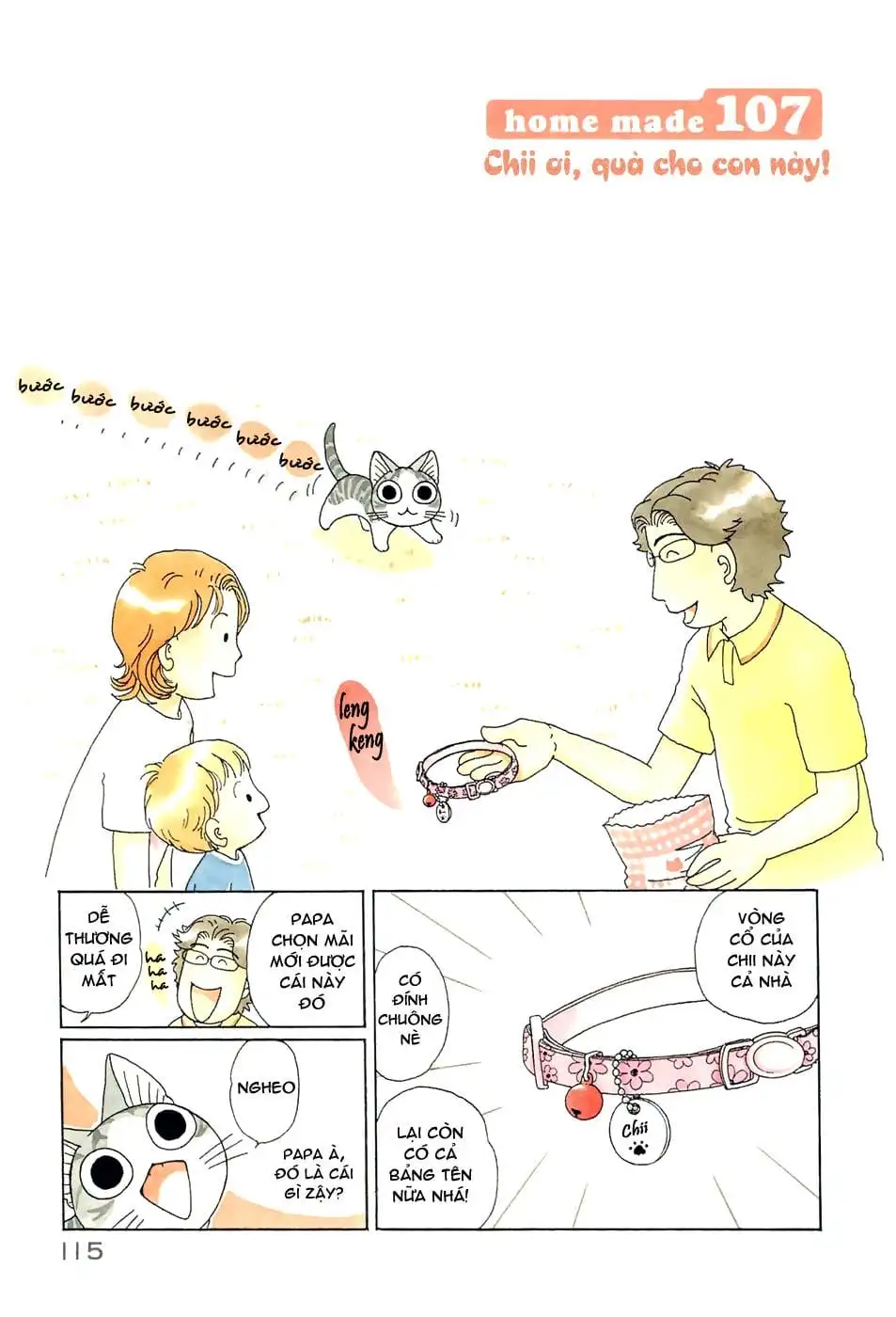 Truyện Tranh Mái Ấm Của Chi - Chii’s Sweet Home trang 3