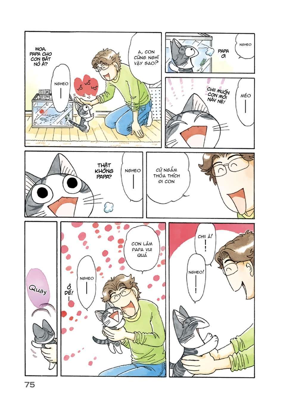 Truyện Tranh Mái Ấm Của Chi - Chii’s Sweet Home trang 3