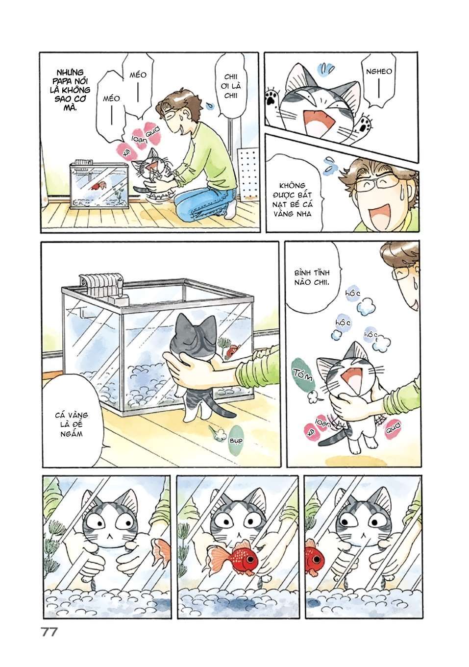 Truyện Tranh Mái Ấm Của Chi - Chii’s Sweet Home trang 3