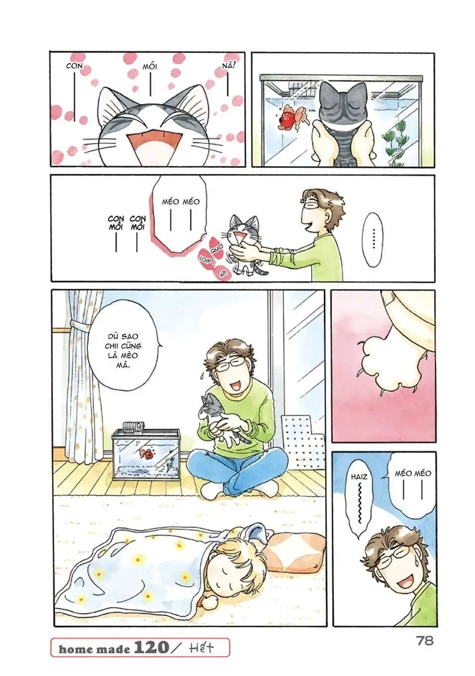 Truyện Tranh Mái Ấm Của Chi - Chii’s Sweet Home trang 3