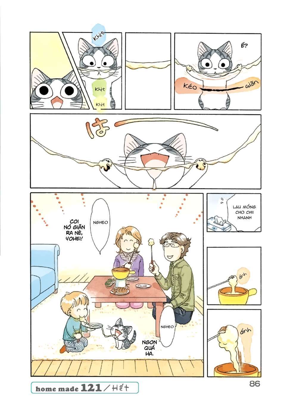 Truyện Tranh Mái Ấm Của Chi - Chii’s Sweet Home trang 3