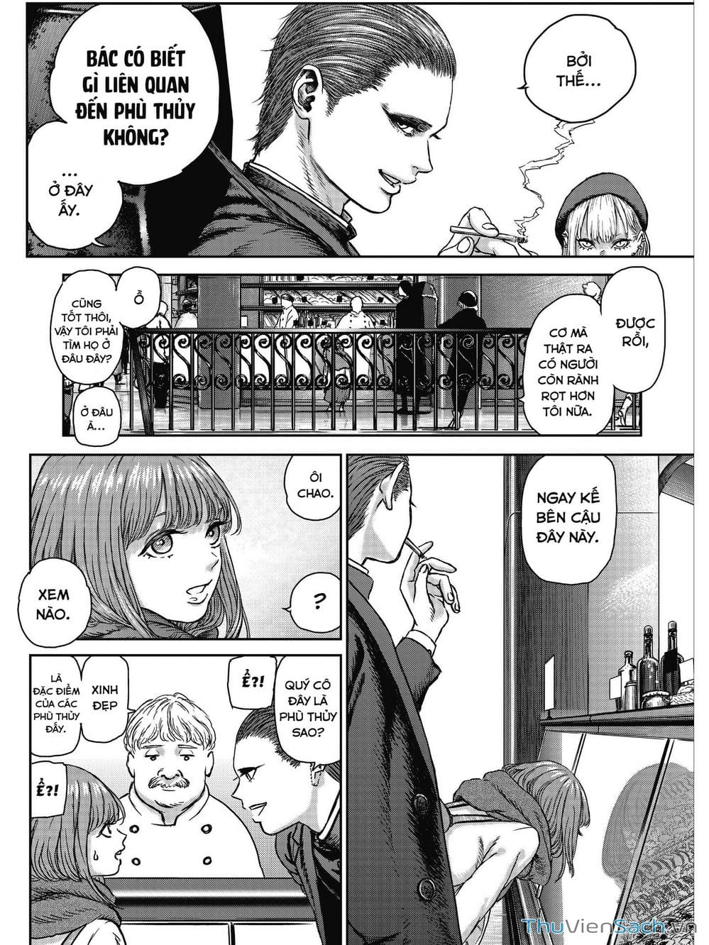 Truyện Tranh Phù Thủy Và Quái Thú - Majo To Yajuu trang 5