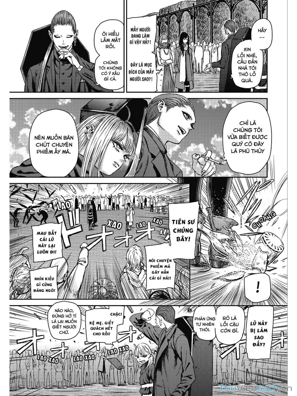 Truyện Tranh Phù Thủy Và Quái Thú - Majo To Yajuu trang 5