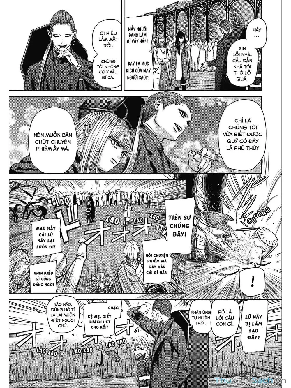 Truyện Tranh Phù Thủy Và Quái Thú - Majo To Yajuu trang 5