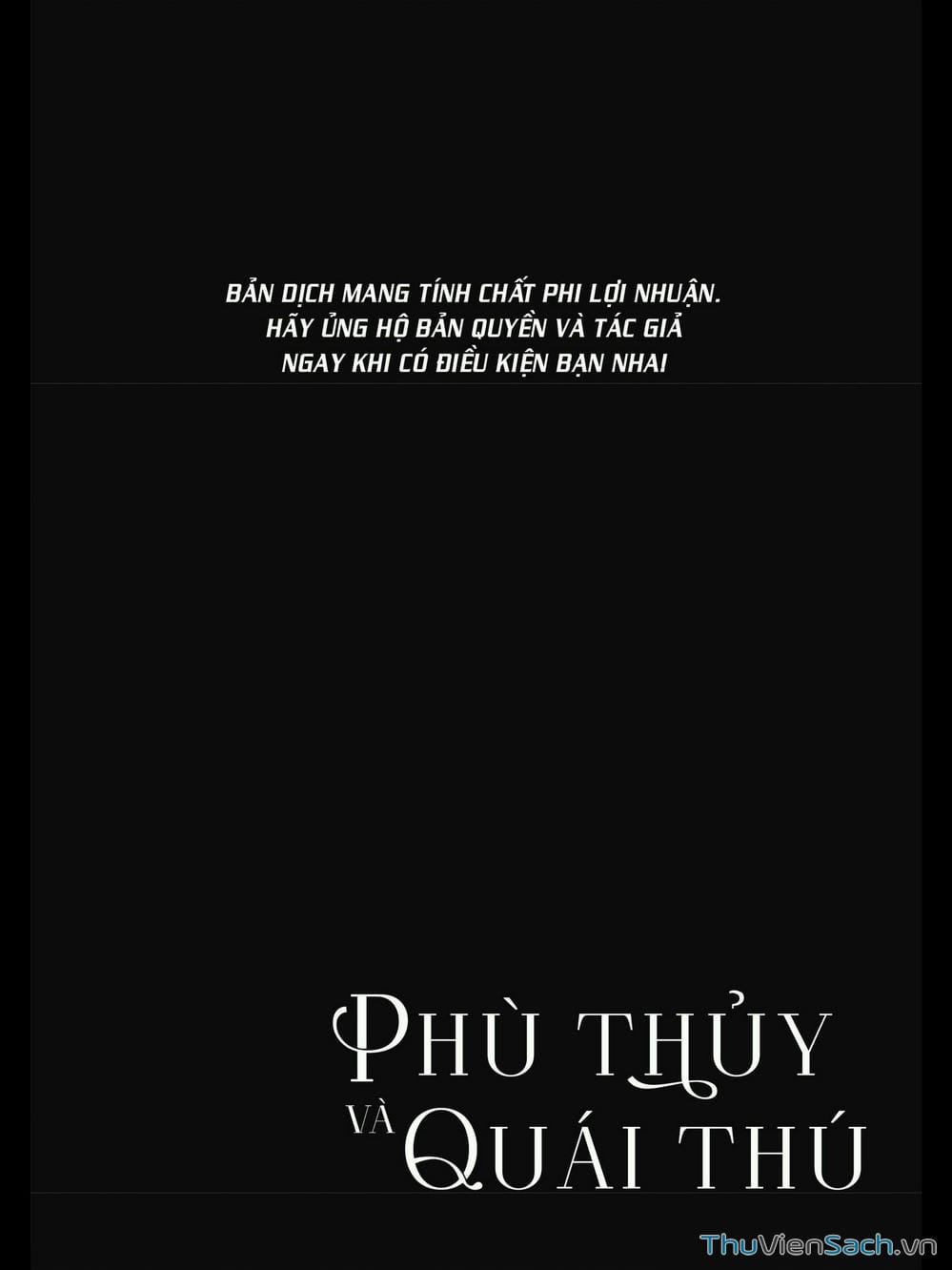 Truyện Tranh Phù Thủy Và Quái Thú - Majo To Yajuu trang 5