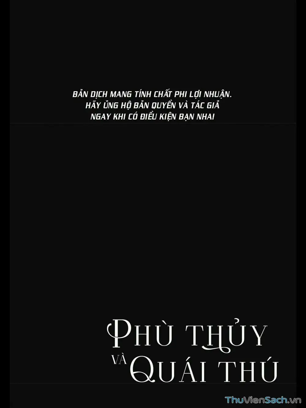 Truyện Tranh Phù Thủy Và Quái Thú - Majo To Yajuu trang 5