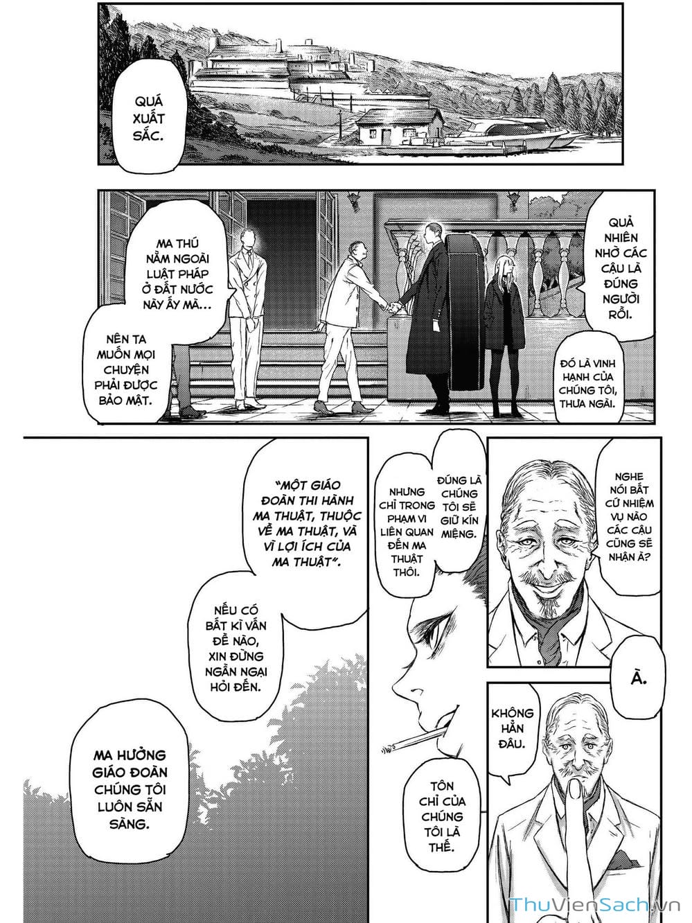 Truyện Tranh Phù Thủy Và Quái Thú - Majo To Yajuu trang 5