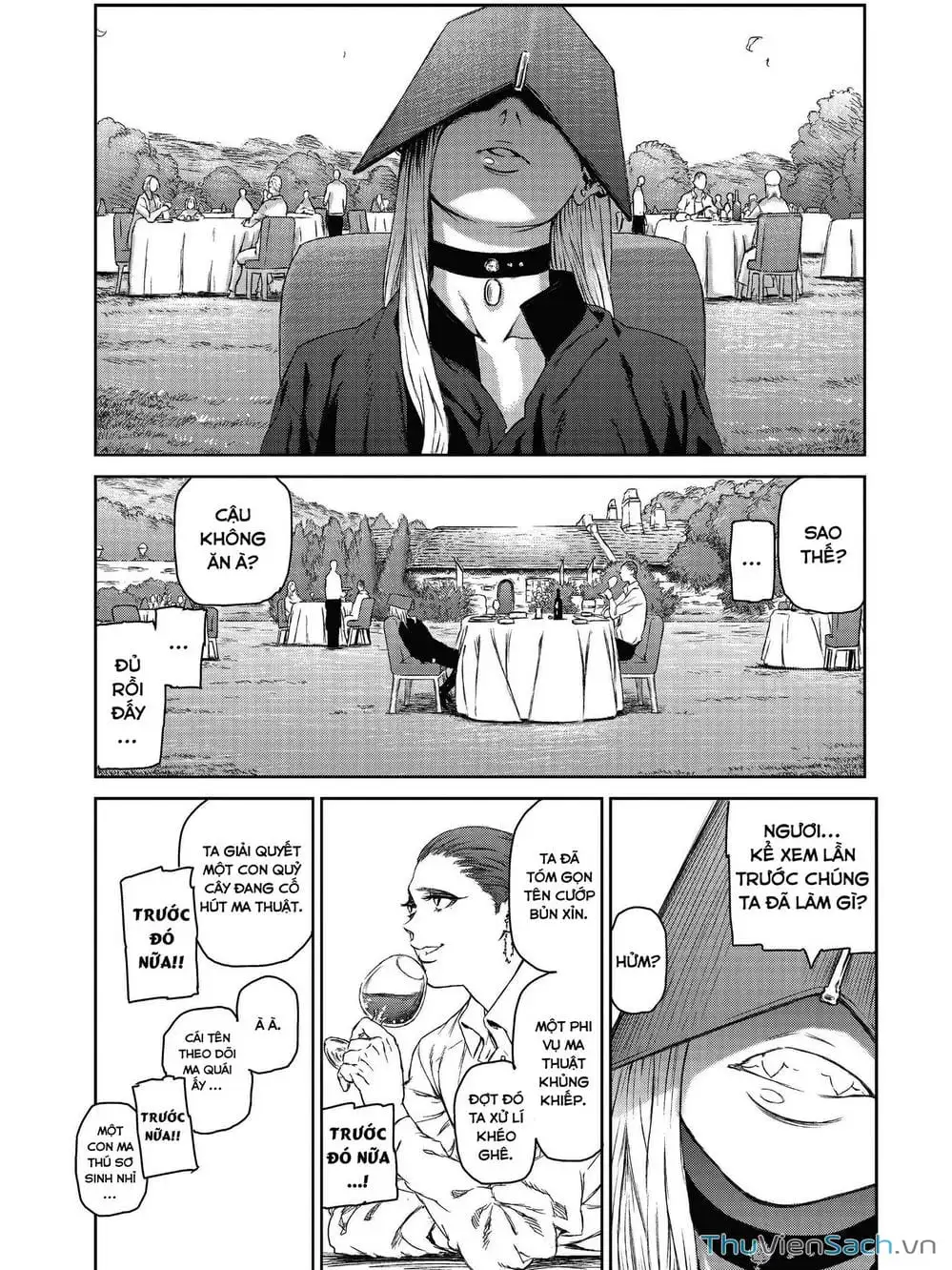 Truyện Tranh Phù Thủy Và Quái Thú - Majo To Yajuu trang 5