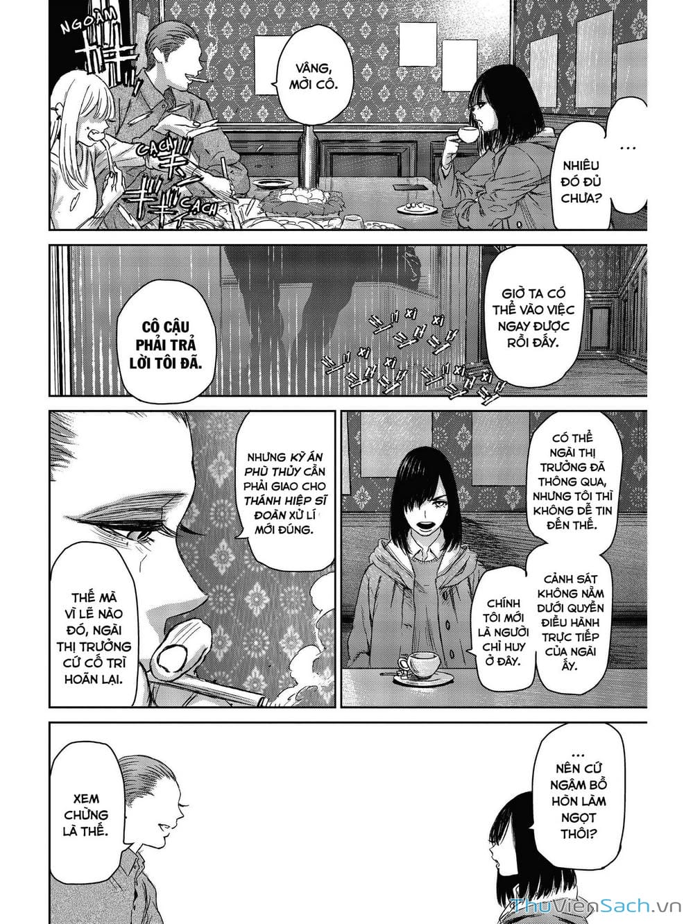 Truyện Tranh Phù Thủy Và Quái Thú - Majo To Yajuu trang 5