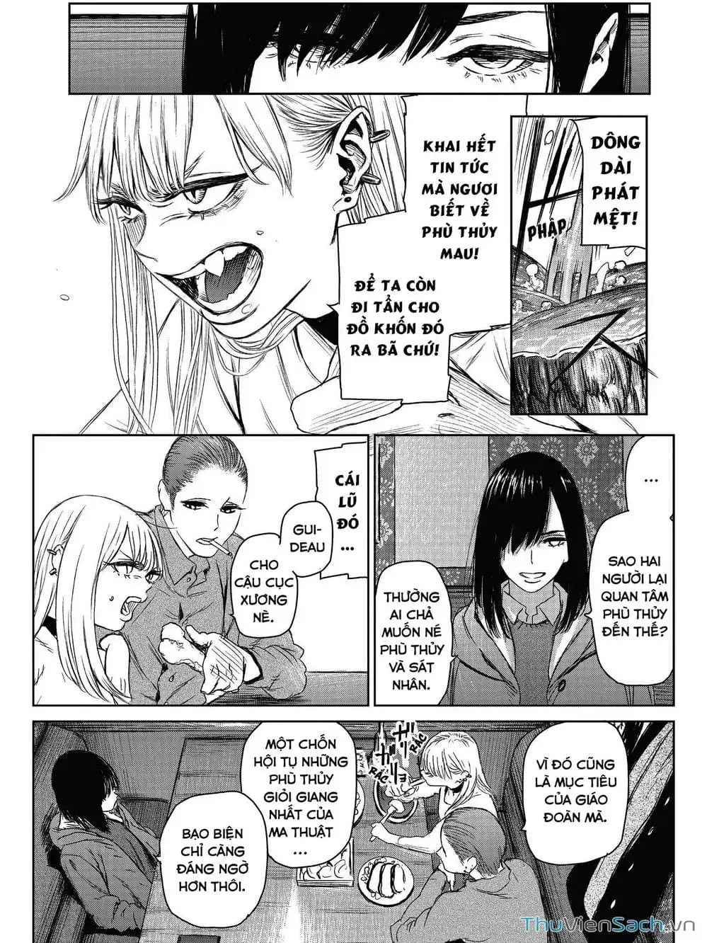 Truyện Tranh Phù Thủy Và Quái Thú - Majo To Yajuu trang 5