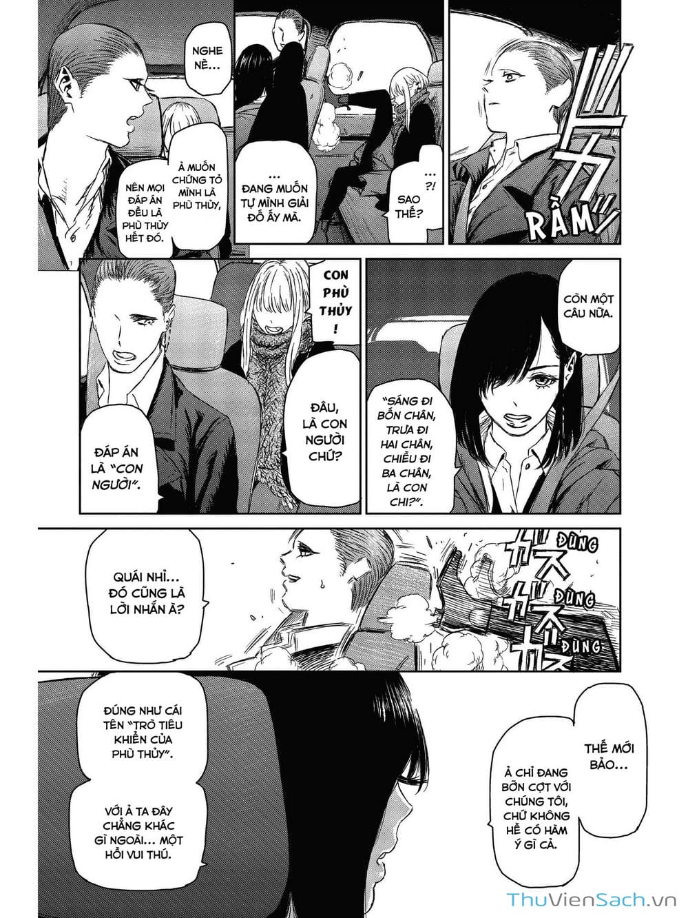 Truyện Tranh Phù Thủy Và Quái Thú - Majo To Yajuu trang 5