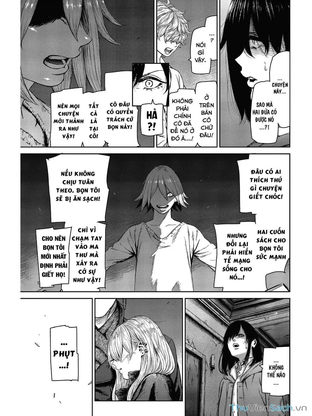 Truyện Tranh Phù Thủy Và Quái Thú - Majo To Yajuu trang 5